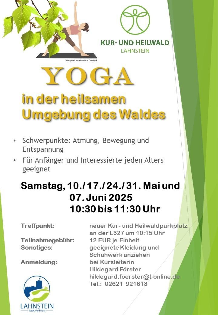 YOGA im Kur- und Heilwald | © Stadt Lahnstein
