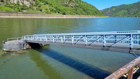 alte Landungsbr&uuml;cke in Kestert | &copy; OG Kestert