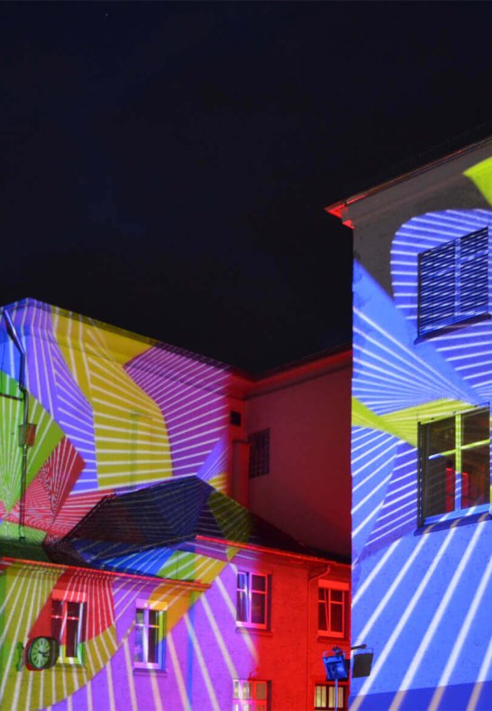 Rhein Leuchten Rüdesheim | © ZV Welterbe Oberes Mittelrheintal Rhein Leuchten Rüdesheim | © ZV Welterbe Oberes Mittelrheintal