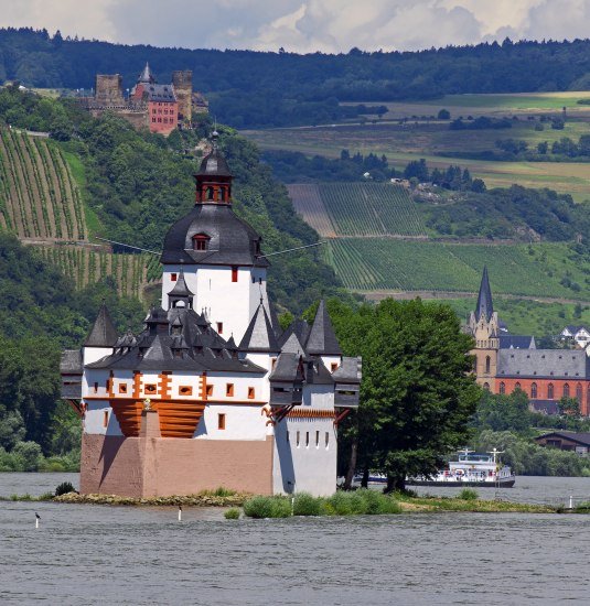 Pfalz Grafenstein bei Kaub | &copy; Friedrich Gier