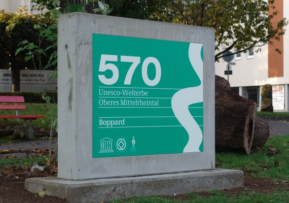 ILO Rheinkilometer Boppard