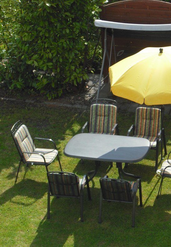 Grillecke im Garten | &copy; Fam. Muders