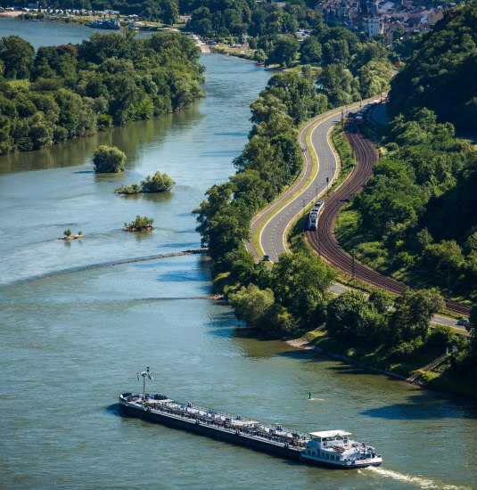 Blick auf den Rhein | &copy; Henry Tornow