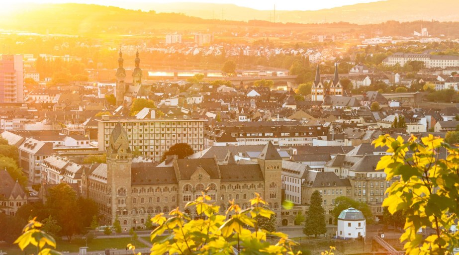 Ausblick auf Koblenz | &copy; Johannes Bruchhof