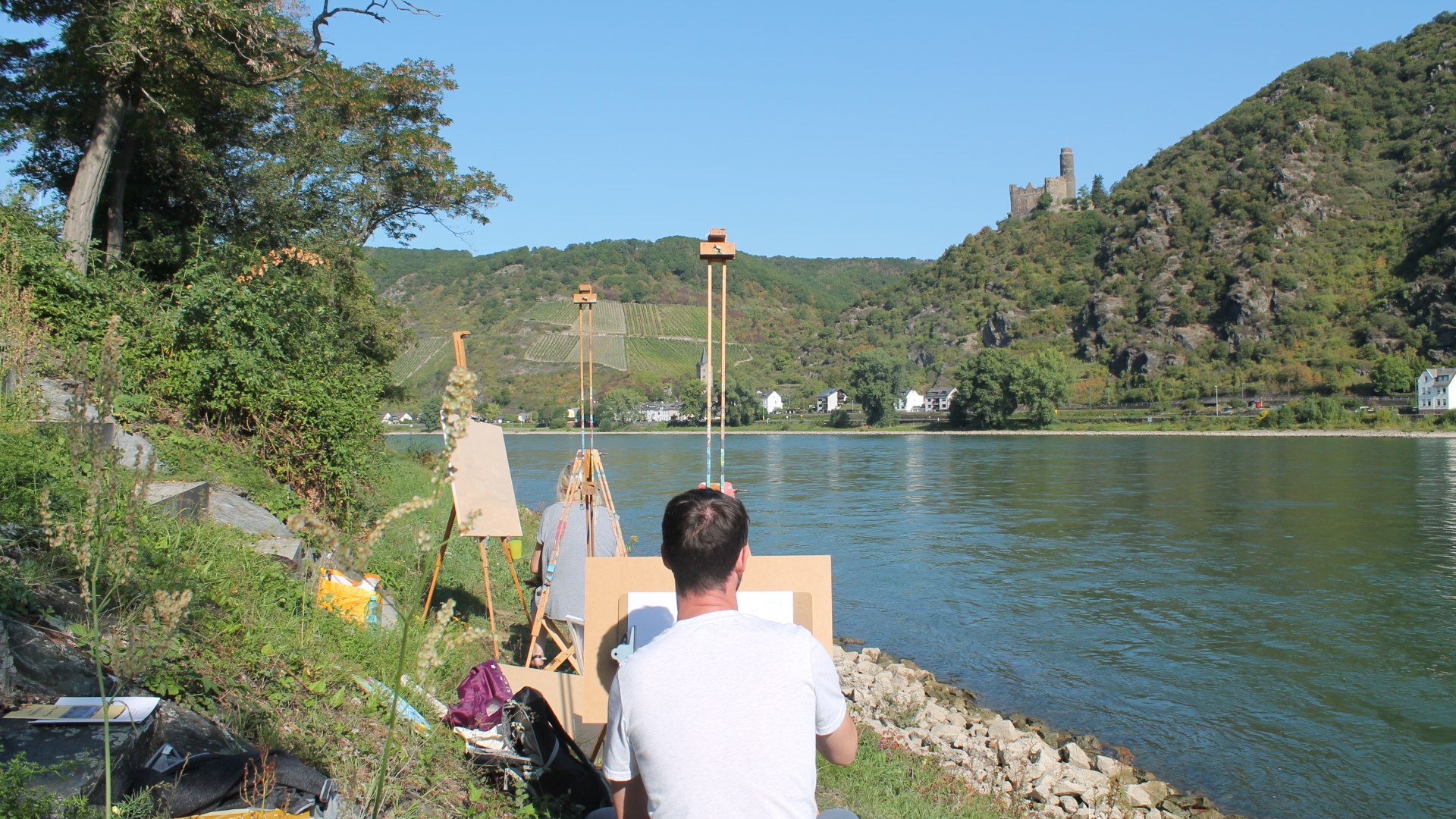 Malkurs mit Armin Thommes | © Armin Thommes Malkurs mit Armin Thommes | © Armin Thommes