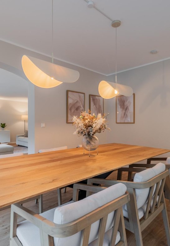 Esszimmer mit Blick ins Wohnzimmer | &copy; P.Fiedler