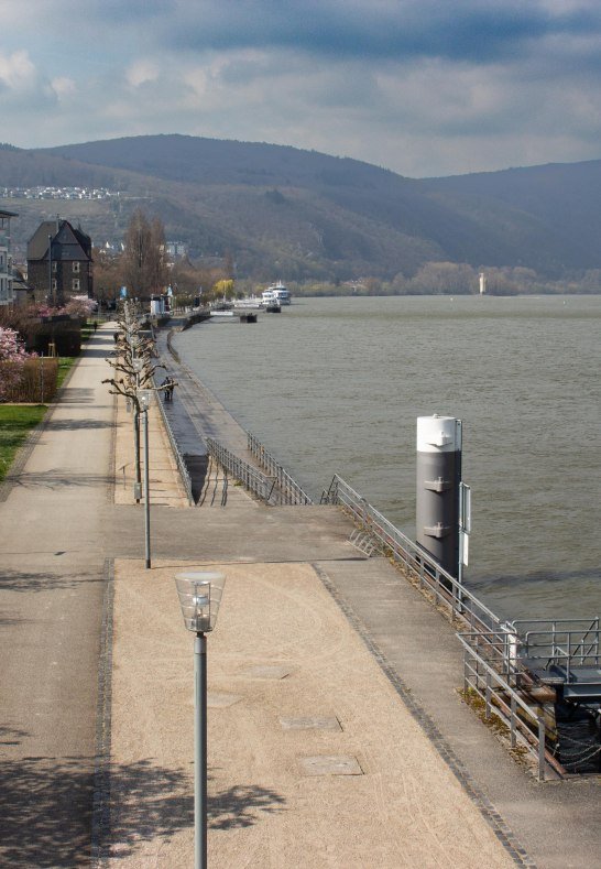 Kulturufer/Blick vom Industriekran