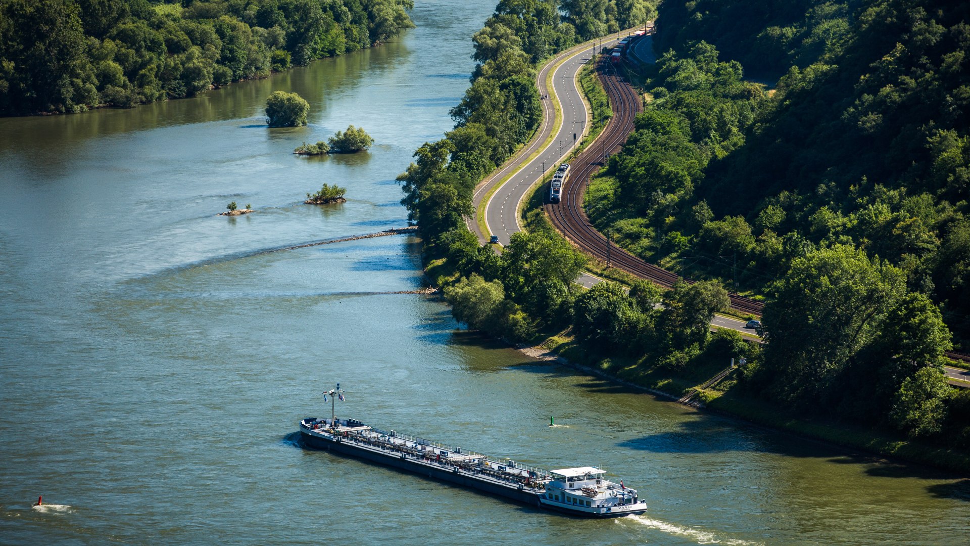 Blick auf den Rhein | &copy; Henry Tornow