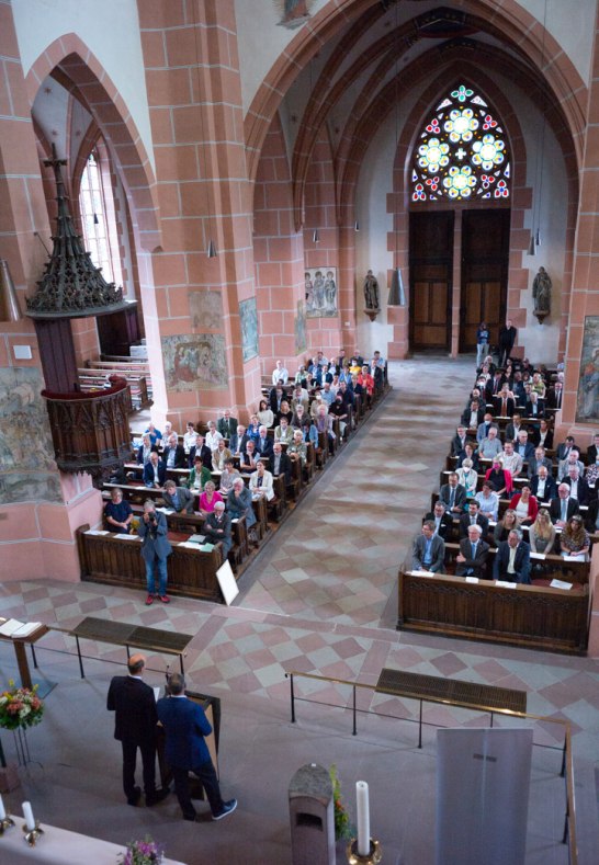 Der Zweckverbandsvorstand eröffnet den Festakt in der Liebfrauenkirche | © Herbert Piel Der Zweckverbandsvorstand eröffnet den Festakt in der Liebfrauenkirche | © Herbert Piel