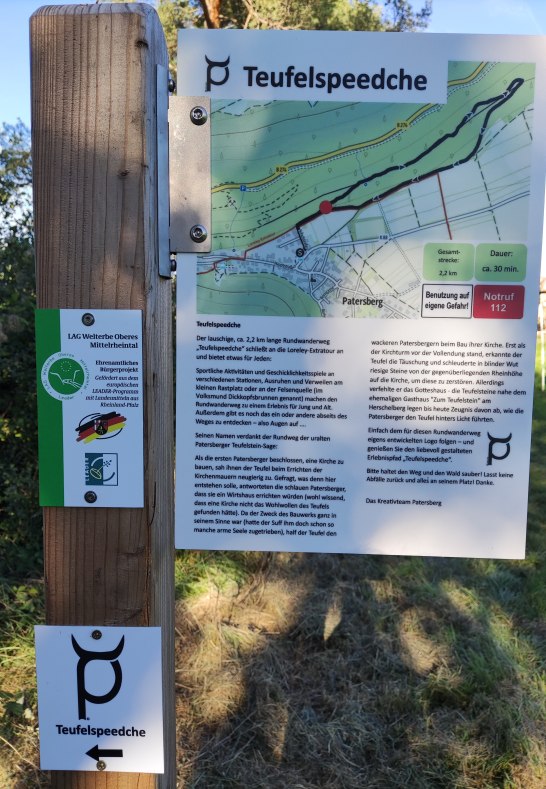 Teufelspeedche Patersberg | © Dietmar Michel Teufelspeedche Patersberg | © Dietmar Michel