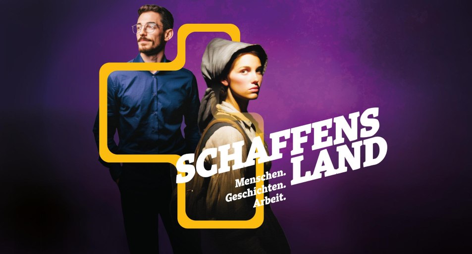 Dauerausstellung „Schaffensland – Menschen. Geschi | © GDKE/Concept X Dauerausstellung „Schaffensland – Menschen. Geschi | © GDKE/Concept X