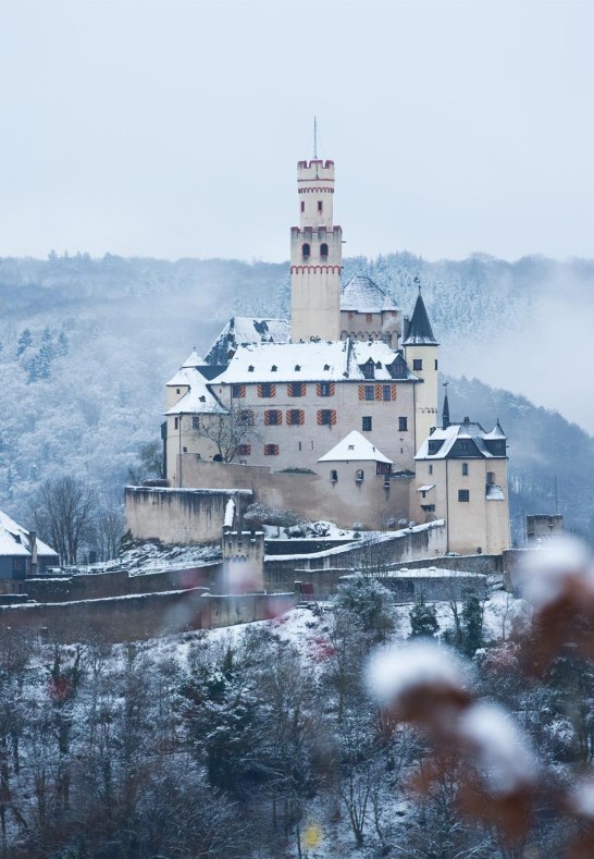 Marksburg im Winter | © Henry Tornow/Romantischer Rhein Tourismus GmbH Marksburg im Winter | © Henry Tornow/Romantischer Rhein Tourismus GmbH