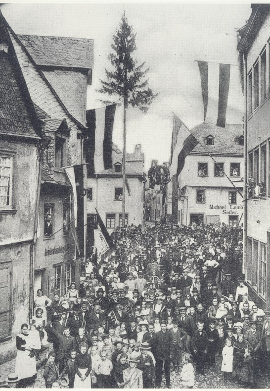 B&auml;lzer Kirmes in Boppard - 1910 | &copy; J&uuml;rgen Johann