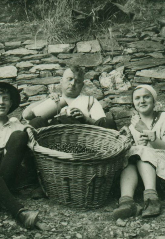 Pause bei der Kirschernte | &copy; Bach