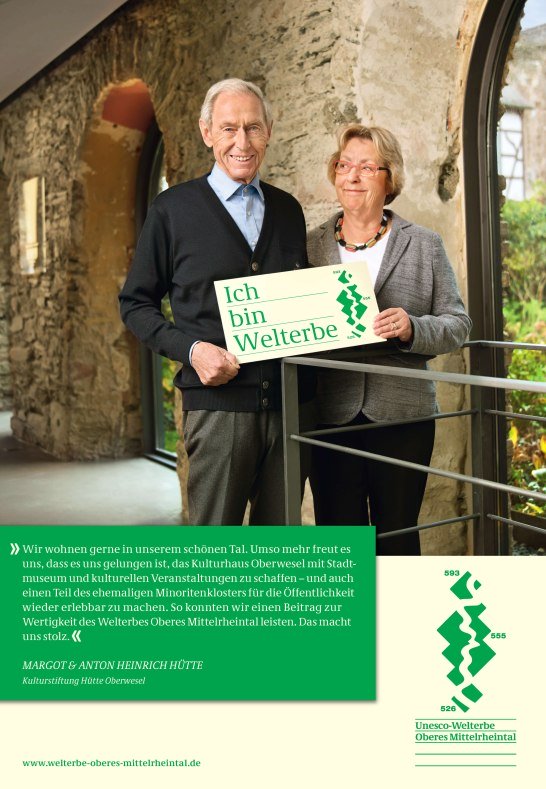 Ehepaar Hütte | © Zweckverband Welterbe Oberes Mittelrheintal Ehepaar Hütte | © Zweckverband Welterbe Oberes Mittelrheintal