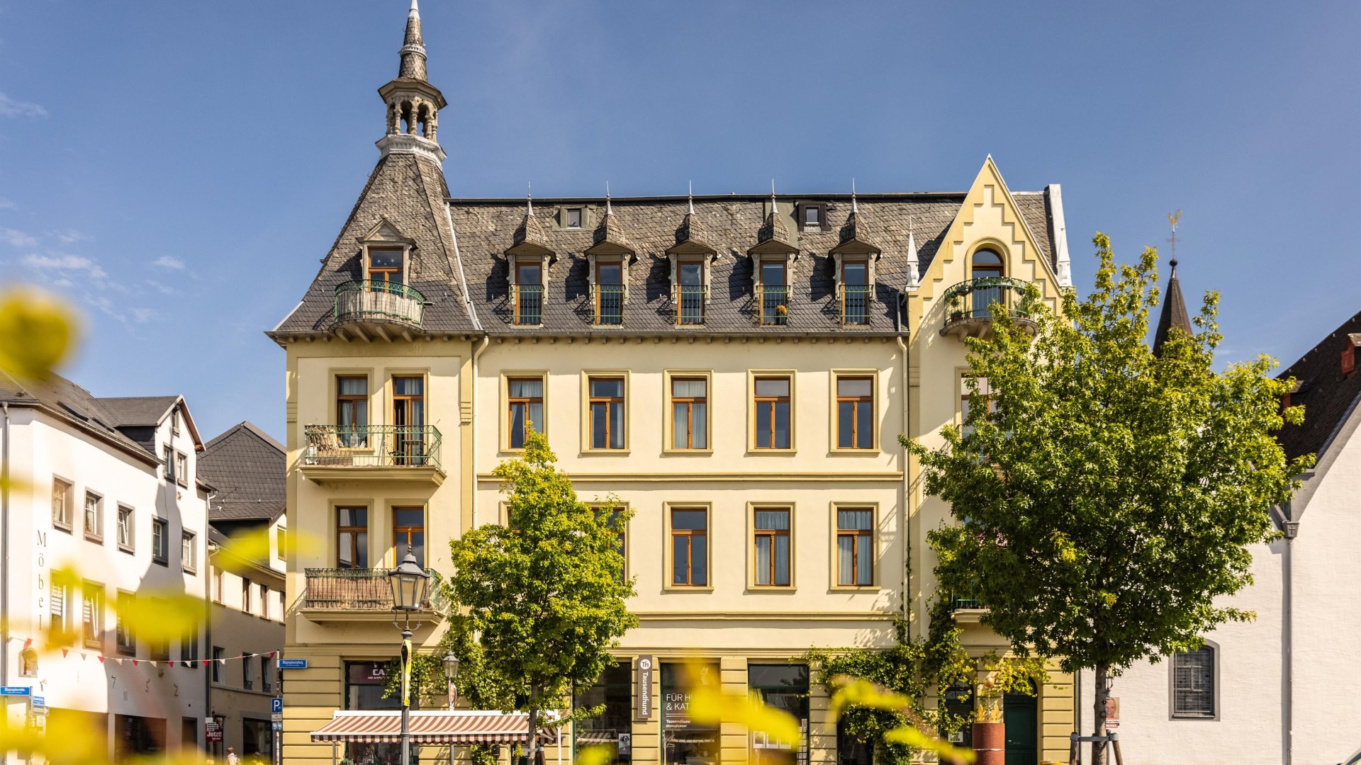 Luftaufnahme Stadteil Ehrenbreitstein | © Koblenz-Touristik GmbH, Dominik Ketz