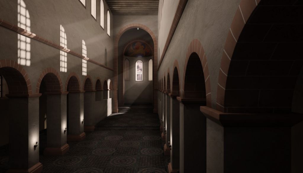 Visualisierung Hildegard von Bingen | &copy; Museum am Strom Bingen