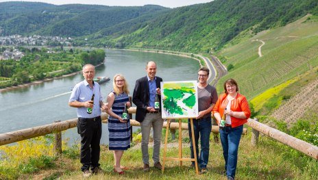 v.l.n.r.: Matthias M&uuml;ller, Sarah Piller, Volker Boch, Michael Apitz, Marianne M&uuml;ller | &copy; Henry Tornow