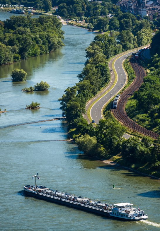 Blick auf den Rhein | &copy; Henry Tornow