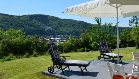 Fewo Rheinblick Terrasse | © Fewo Rheinblick Hr. Erker