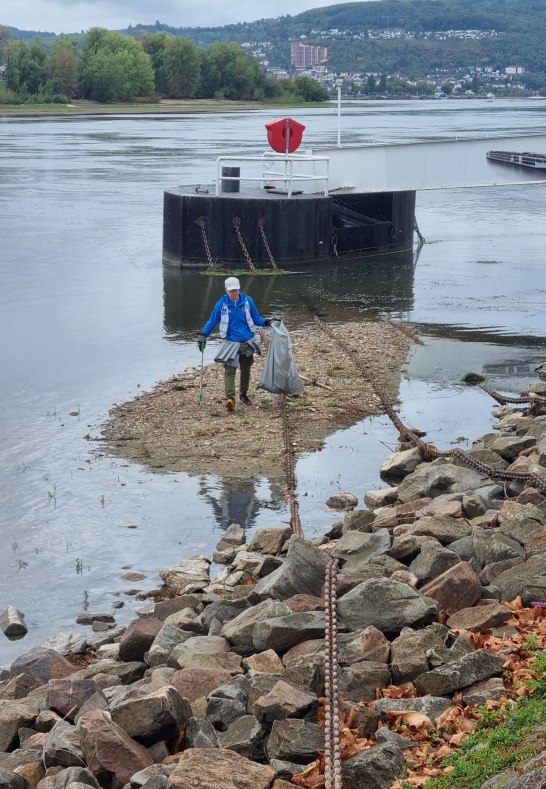 RhineCleanUp in R&uuml;desheim | &copy; R&uuml;d-Aktiv e.V.