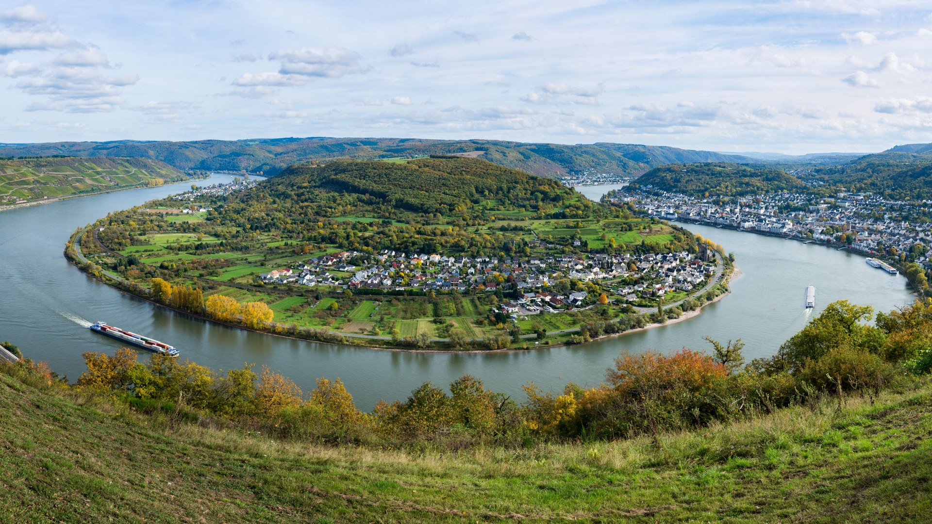 Die Rheinschleife bei Boppard | © Henry Tornow Die Rheinschleife bei Boppard | © Henry Tornow