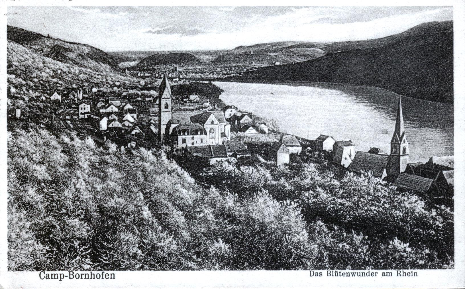 Postkarte Camp-Bornhofen | © Heimatverein Kamp-Bornhofen Postkarte Camp-Bornhofen | © Heimatverein Kamp-Bornhofen