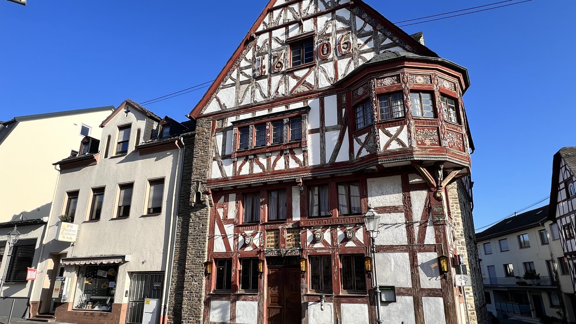 Au&szlig;enansicht Rathausschenke | &copy; TI Erlebnis Rheinbogen