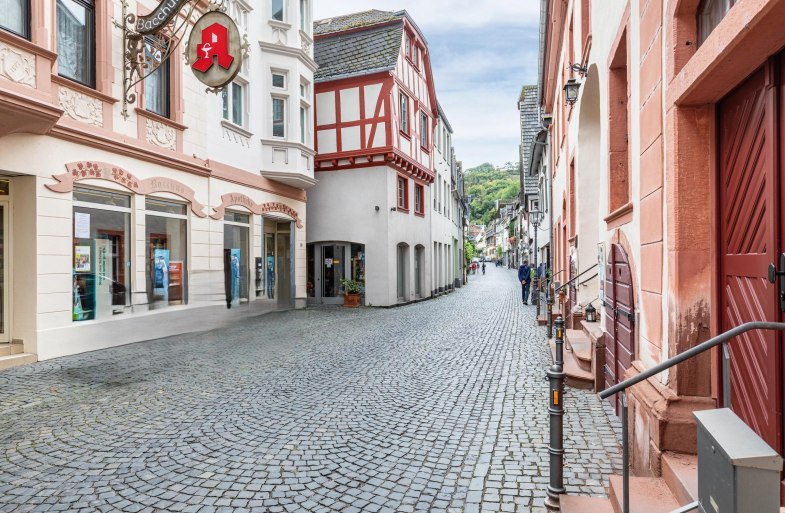 Frontansicht &ndash; Bacharach Altstadt | &copy; Bacchus Holiday Homes