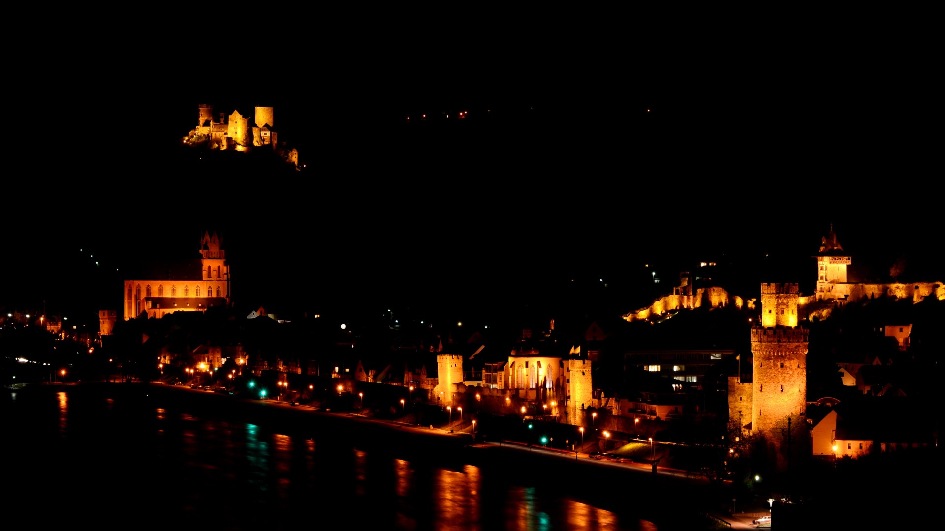 Oberwesel bei Nacht | © Werner Klockner Oberwesel bei Nacht | © Werner Klockner