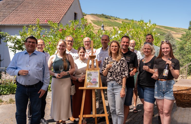Welterbe-Wein 2026 wird der Presse vorgestellt. | &copy; Annika Knell