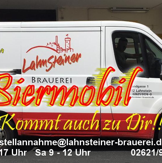 Biermobil | &copy; Lahnsteiner Brauerei