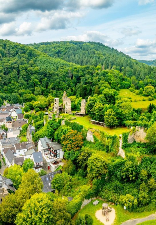 Burg Altwied Luftaufnahme | &copy; Patrick Gawandtka