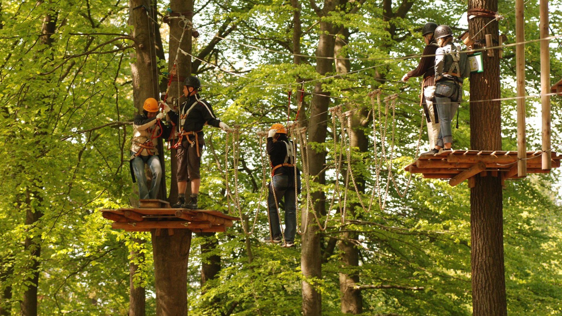Kletterwald Lauschh&uuml;tte | &copy; Protime GmbH