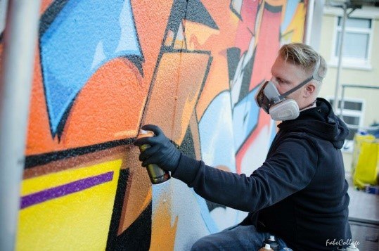Welterbe-Wein 2025 Graffitikünstler dater127 | © dater127