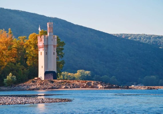 Ferienwohnung am Rheinufer &ndash; Binger M&auml;useturm | &copy; Kisch