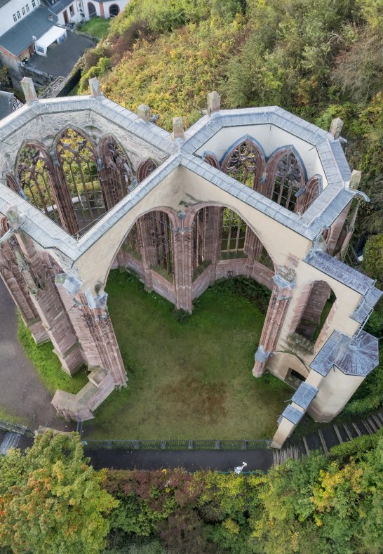 Wernerkapelle aus der Vogelperspektive | © Andreas Pacek, fototour-deutschland.de Wernerkapelle aus der Vogelperspektive | © Andreas Pacek, fototour-deutschland.de