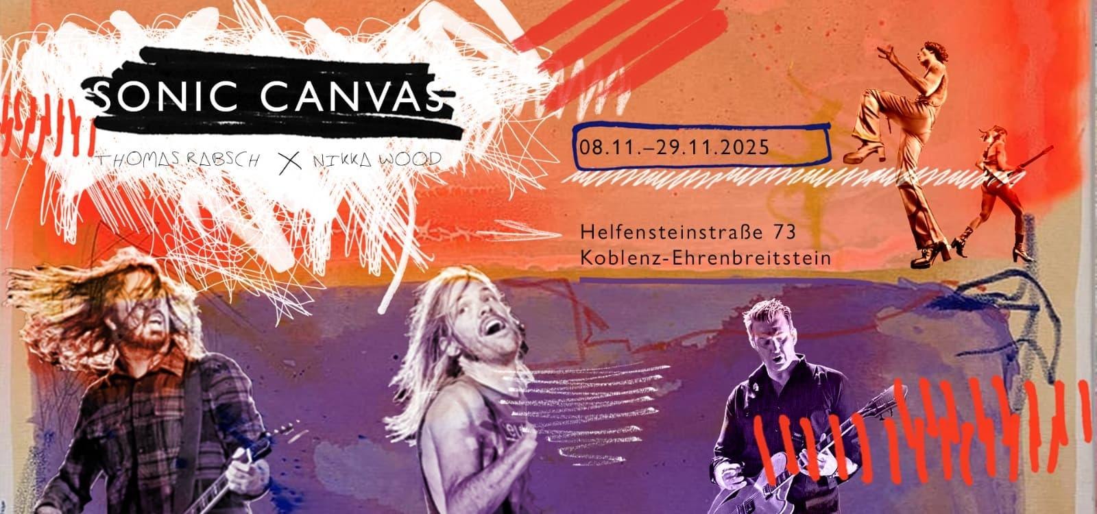 SONIC CANVAS: Kunstausstellung in Koblenz | © Nikka Wood