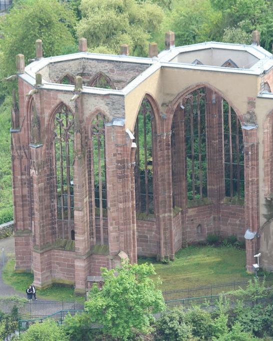 Wernerkapelle vom Postenturm | © Sabine Pilger, RNT Wernerkapelle vom Postenturm | © Sabine Pilger, RNT