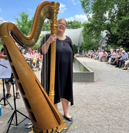 Musik im Paradiesgarten Stefanie Zimmer Koblenz | © Verena Groß