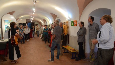 Künsterparty auf Burg Rheinfels | © ZV Welterbe 