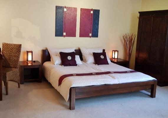 Ferienwohnung Wohn-/Schlafraum 1 | © M. Schwirzheim