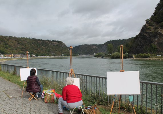 Malkurs mit Armin Thommes | © Armin Thommes Malkurs mit Armin Thommes | © Armin Thommes