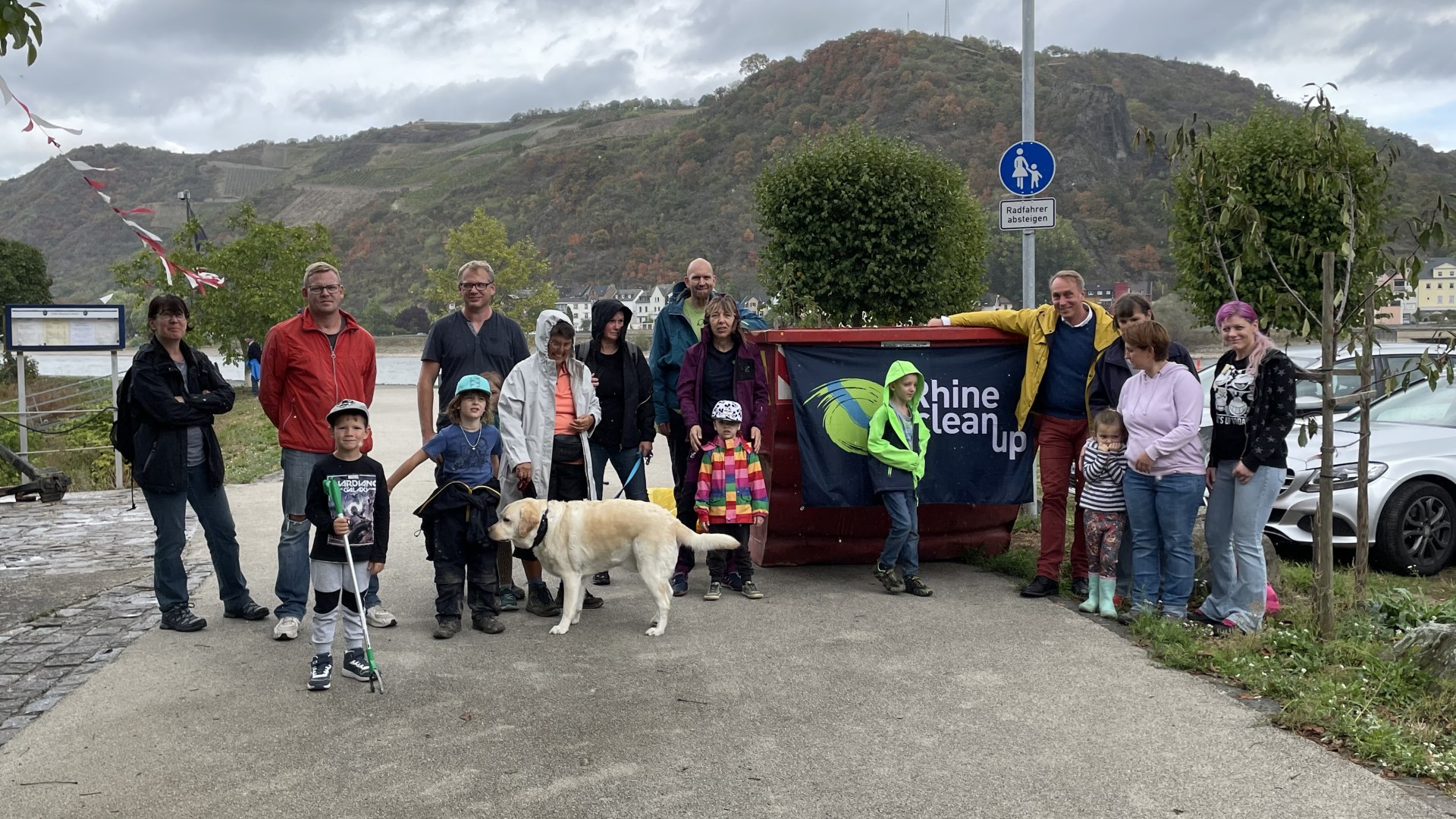 RhineCleanUp in St. Goar | © Iris Schmidt RhineCleanUp in St. Goar | © Iris Schmidt