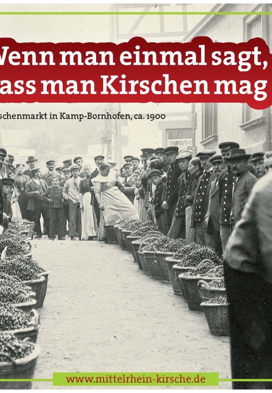 Wenn man einmal sagt, dass man Kirschen mag ... | © ZV Welterbe / Christian Büning Wenn man einmal sagt, dass man Kirschen mag ... | © ZV Welterbe / Christian Büning