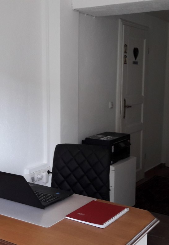 Empfangsbereich | &copy; Maria Nett