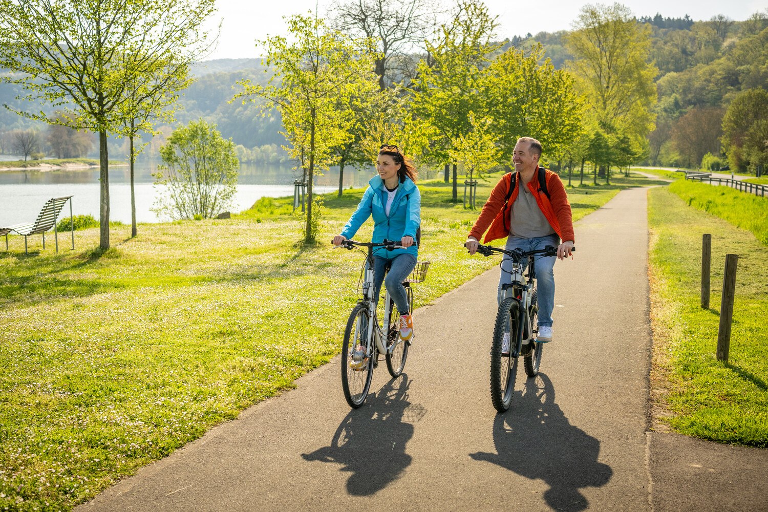 Radweg im Welterbe Oberes Mittelrheintal | © Dominik Ketz/Romantischer Rhein Tourimus GmbH (CC BY SA 4.0, https://creativecommons.org/licenses/by-sa/4.0) Radweg im Welterbe Oberes Mittelrheintal | © Dominik Ketz/Romantischer Rhein Tourimus GmbH (CC BY SA 4.0, https://creativecommons.org/licenses/by-sa/4.0)