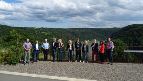 v. l. n. r.: Hansj&ouml;rg Bathke, Mike Weiland, Frank Puchtler, Bartel Meyer, Matthias Frey, Sabine Stemmler-He&szlig;, Dr. Martin Lilkendey, Sarah Piller, Stefan Rees, Kristina Neitzert, Dr. Matthias Schmandt | &copy; ZV Welterbe 