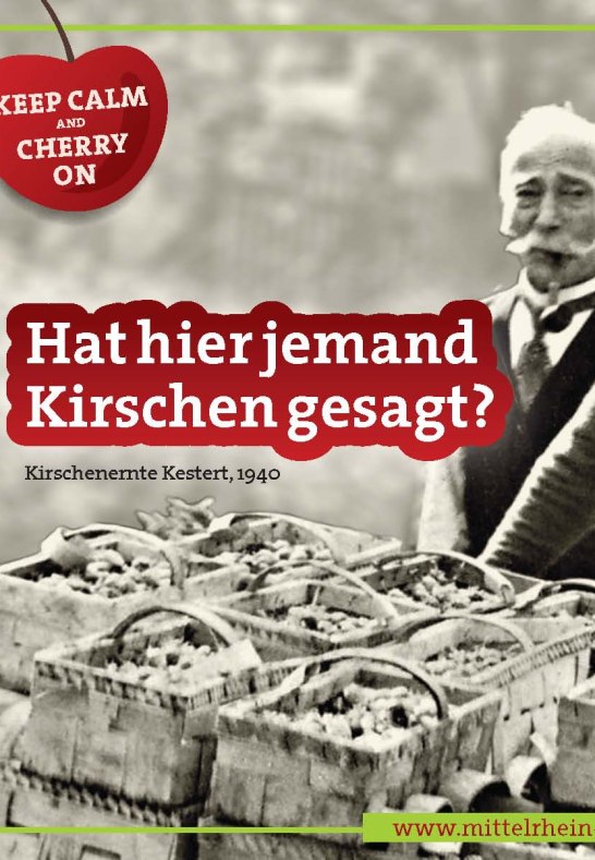 Hat hier jemand Kirschen gesagt? | © ZV Welterbe / Christian Büning Hat hier jemand Kirschen gesagt? | © ZV Welterbe / Christian Büning