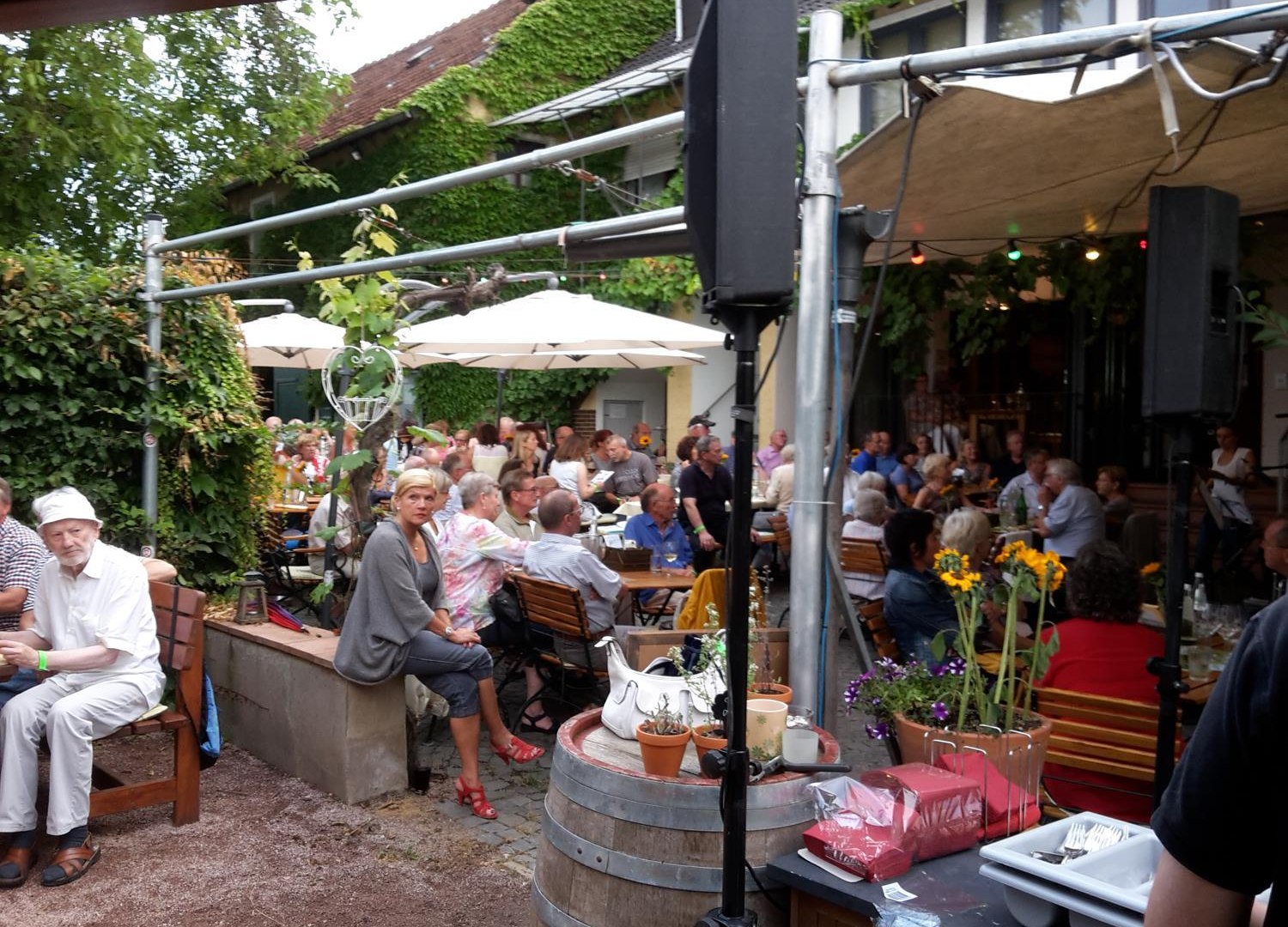 Innenhof Weingut Kaspar Herke | © Weingut Kaspar Herke